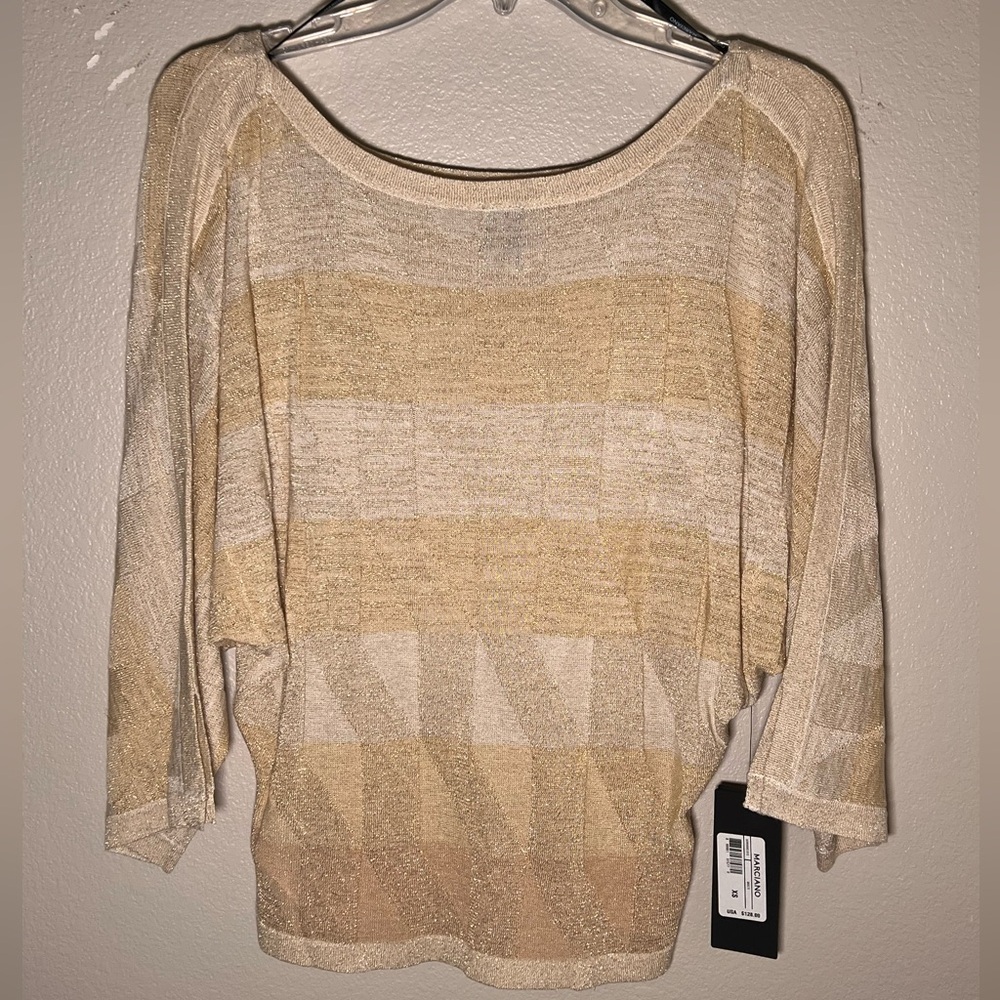 Marciano Small Gold Blouse